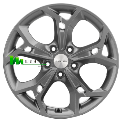 Khomen Wheels Double-Spoke 702 (17_Sportage) 7x17/5x114,3 ET48,5 D67,1 Gray