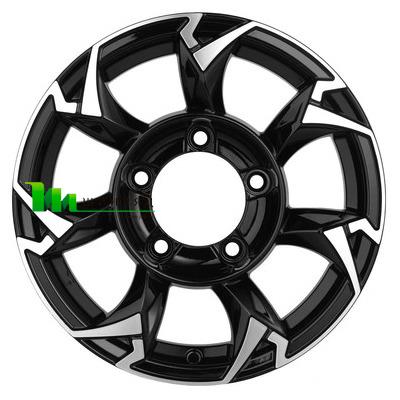 Khomen Wheels KHW1505 (Jimny) 5,5x15/5x139,7 ET-20 D108,1 Black-FP