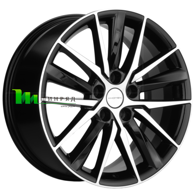 Khomen Wheels KHW1807 (Camry NEW) 8x18/5x114,3 ET50 D60,1 Black-FP