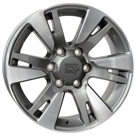 WSP Italy WSP Italy VENERE R22x10 6x139.7 ET20 CB106.1 Anthracite_polished  