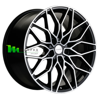 Khomen Wheels KHW1902 (3/4/5/6 Rear) 9,5x19/5x112 ET40 D66,6 Black-FP